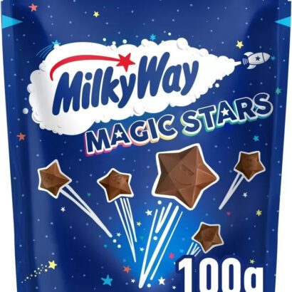 3 X Milky Way Magic Stars Chocolate Pouch 100G Delicious Tasty And Twisty Treat