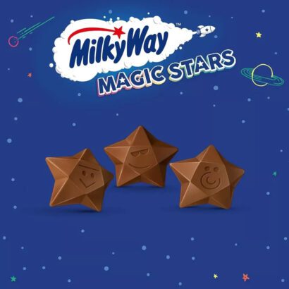 3 X Milky Way Magic Stars Chocolate Pouch 100G Delicious Tasty And Twisty Treat