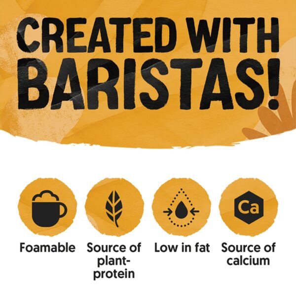8 x 1L Alpro Barista Coconut with Soya Drink Gluten Free Plant-Based