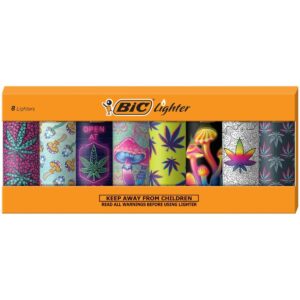 BIC Special Edition Counterculture Series Maxi Pocket Lighters