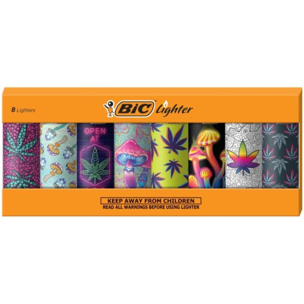 BIC Special Edition Counterculture Series Maxi Pocket Lighters