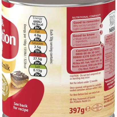 Carnation Sweetened Condensed Milk, 397g