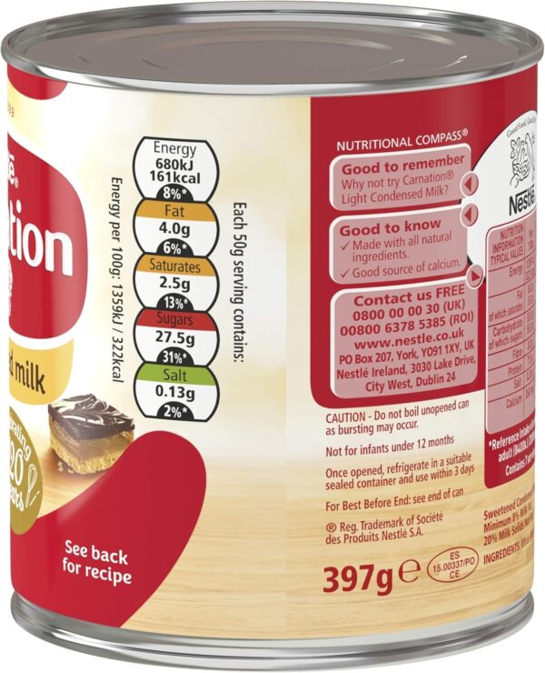 Carnation Sweetened Condensed Milk, 397g
