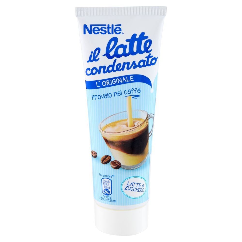 CONDENSED MILK TUBE NESTLE' CONCENTRATED WHOLE MILK for SWEETS ICE CREAM 3x 170g