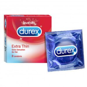Durex Extra Thin Condoms (Pack of 3) : Buy Durex Extra Thin Condoms (Pack of 3) Online at Best Price in India | Planet Health