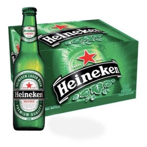 Heineken Cardboard of 24 bottles of 33 cl