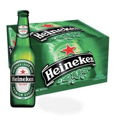 Heineken Cardboard of 24 bottles of 33 cl