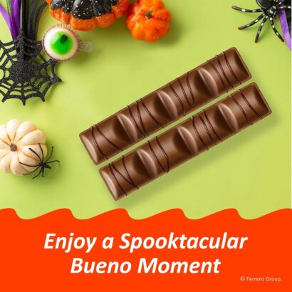 Kinder Bueno Milk Chocolate and Hazelnut Cream, Bulk 20 Pack,