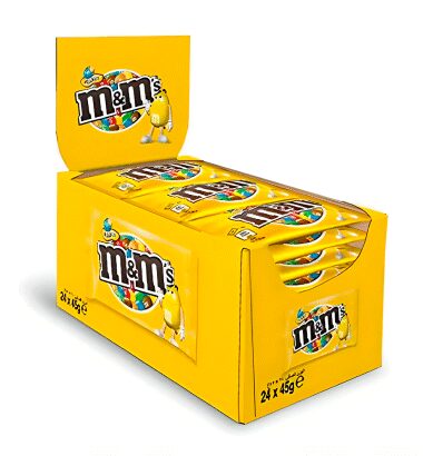 M&M'S Peanut Peanuts 24 pieces of 45 g