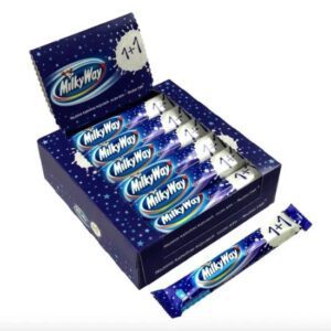 Milky way chocolate bar ( 1+1 ) 18 x 52g Chocolate bar Nestle Twin Pack