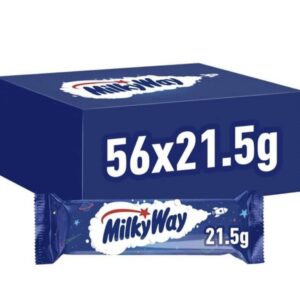 Milky Way Chocolate Bars 56 x 21.5g Full Box Free Delivery