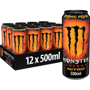 Monster Energy Drink Nitro Cosmic Peach 12 x 500ml
