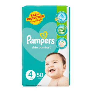 Pampers Diapers Large | Size 4 | 50 Pcs