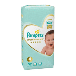 Pampers Diapers Premium Care Large | Size 4 | 52 Pcs