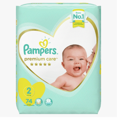 Pampers Diapers Premium Care Small | Size 2 | 74 Pcs