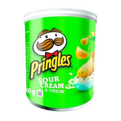 Pringles cream and onion 12 pieces of 40 g