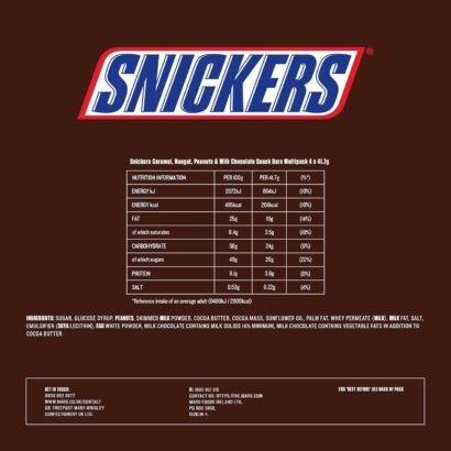 SNICKERS Chocolate BAR 20 x 41.7g Full Box - Fresh Stock