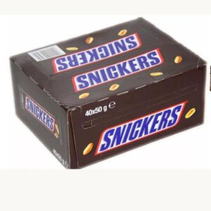 SNICKERS CHOCOLATE BARS FULL BOX OF 40x50g BARS.Best OFFER. DATE :16/3/2026